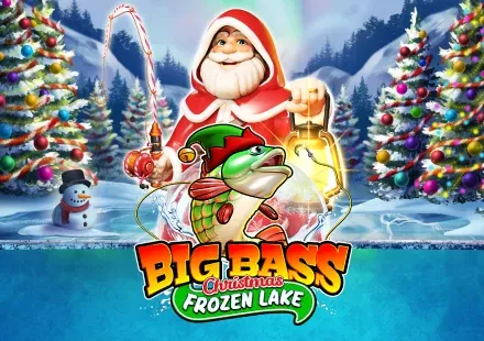 Big Bass Christmas - Frozen Lake screenshot